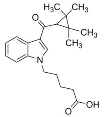 UR-144 N-pentanoic acid metabolite