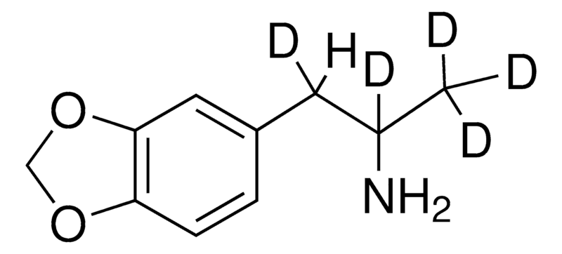 3，4-亞甲二氧基苯丙胺-d5標(biāo)準(zhǔn)品