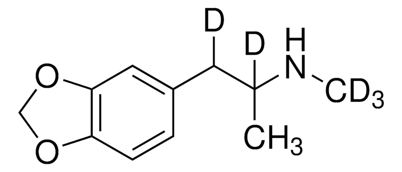 3，4-亞甲二氧基甲基苯丙胺-d5標(biāo)準(zhǔn)品