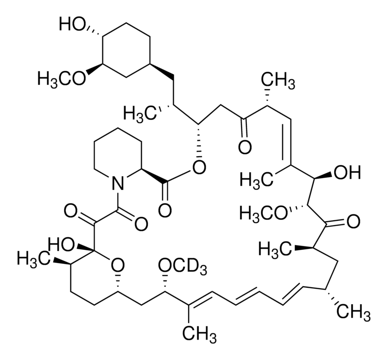 三氘代雷帕霉素標準品