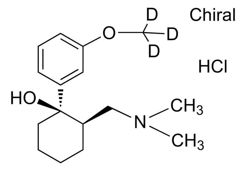 順式曲馬多-13C, D3 鹽酸鹽標(biāo)準(zhǔn)品