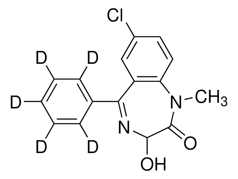 替馬西泮-d5標準品