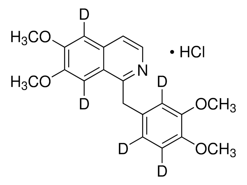 鹽酸罌粟堿-D5標(biāo)準(zhǔn)品