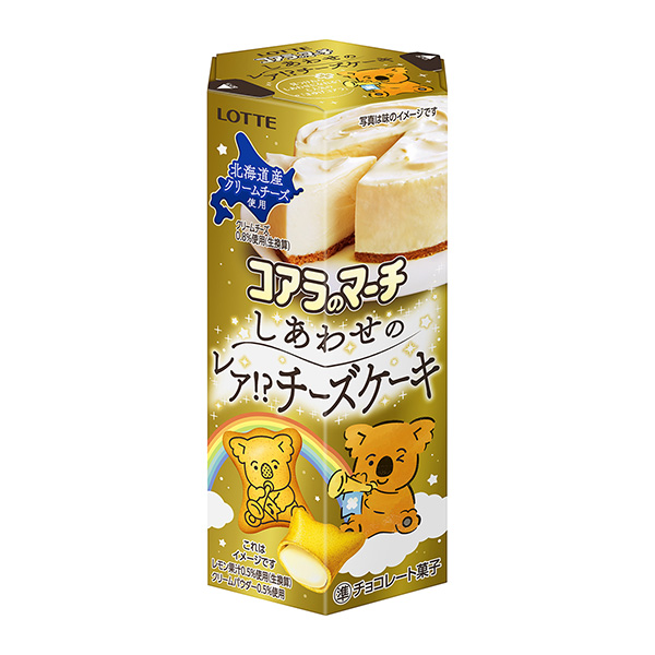 食品包裝設(shè)計(jì)欣賞考拉進(jìn)行曲幸福的稀有芝士蛋糕樂(lè)天(圖1)