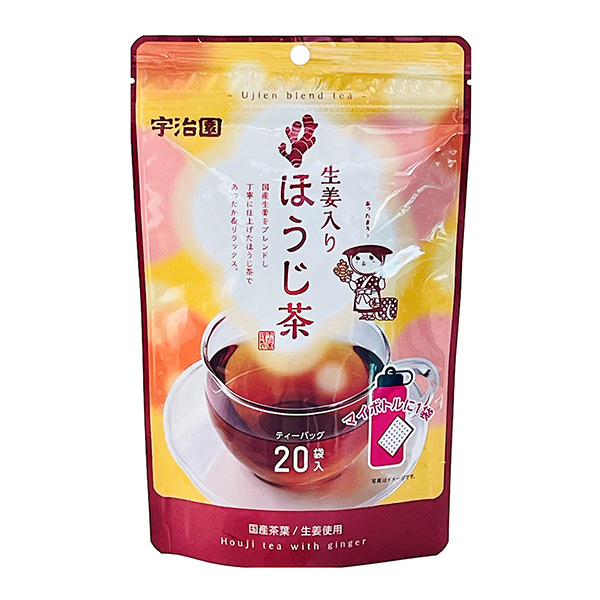 食品包裝設(shè)計欣賞生姜加藥茶宇治園(圖1)