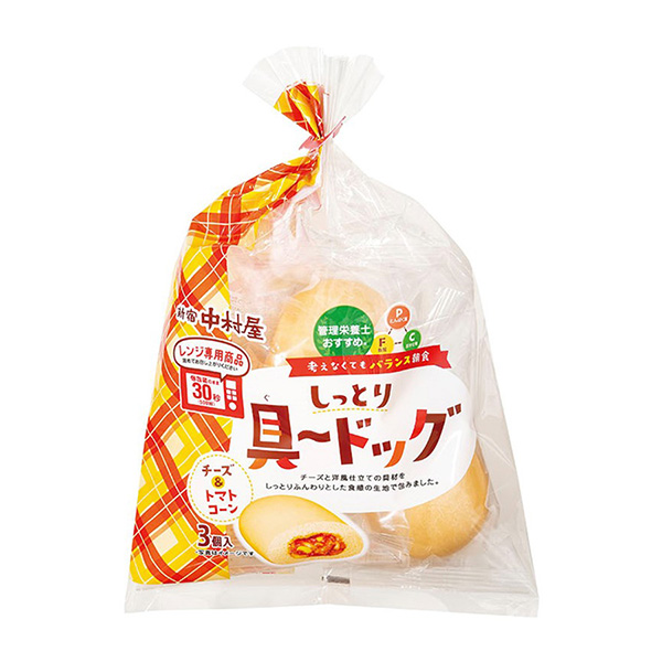 包裝創(chuàng)意設(shè)計(jì)欣賞濕潤配料狗仔奶酪西紅柿玉米中村屋(圖1)